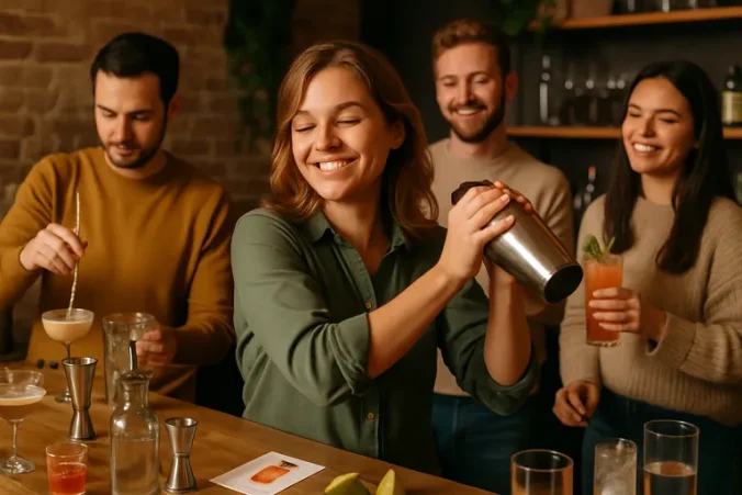 Ontdek je innerlijke bartender in een gezellige cocktailworkshop vol smaak en verrassingen