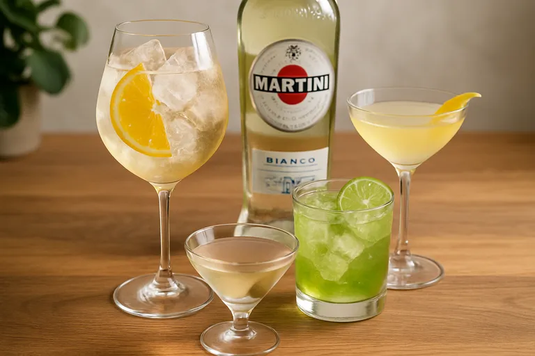 Populaire cocktails met Martini Bianco (cocktails with Martini Bianco)