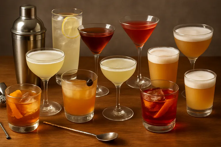 Recept- en techniekgids (top 10 cocktails recipes)