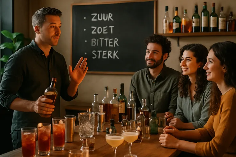 Workshop cocktails maken: inhoud en opzet