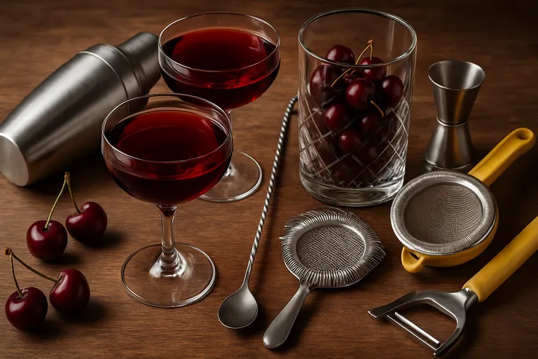 Benodigdheden en technieken voor perfecte cherry liqueur cocktails