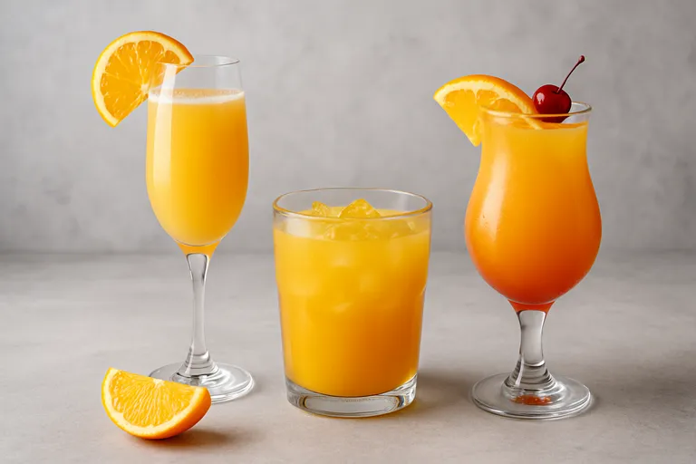 De beste orange juice cocktails
