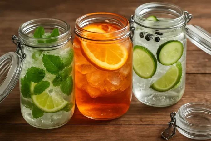 Jartails in weckpotten: frisse klassiekers en verrassende cocktails om te delen en mee te nemen