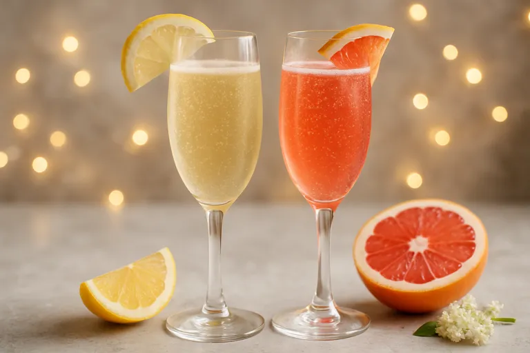 Receptideeën en smaken voor new year cocktails