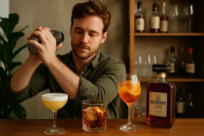 Schud de thuisbartender in je wakker met zijdezachte cocktails met Disaronno