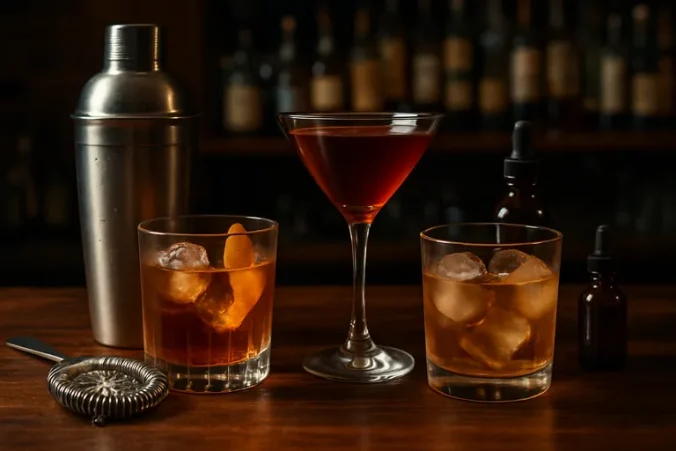 Shaken van new orleans tot new york: de kunst van amerikaanse cocktailklassiekers