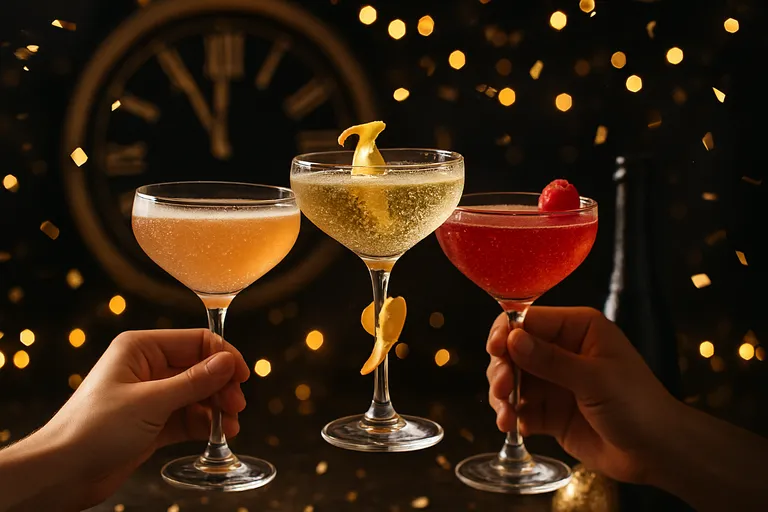 Wat maakt new year cocktails feestelijk?
