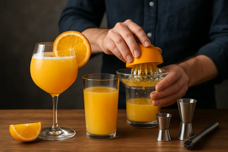 Zo maak je thuis perfecte cocktails with orange juice