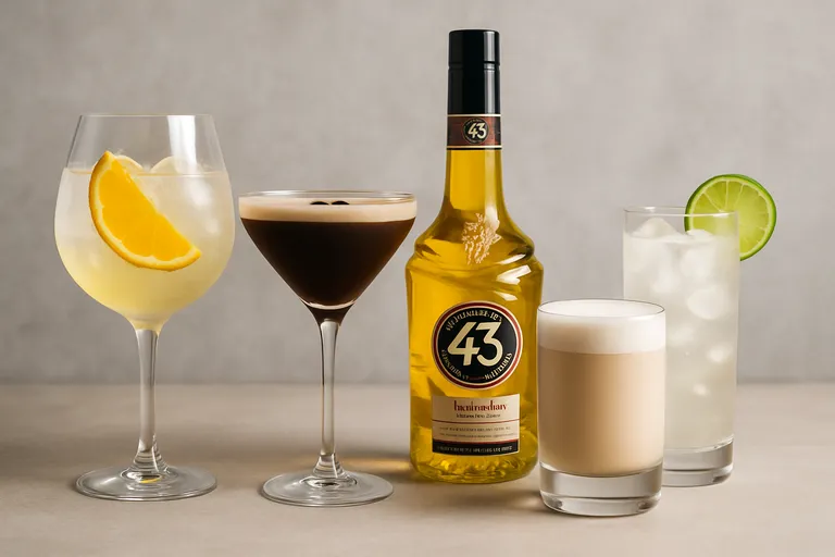 Populaire cocktails met Likeur 43 (Licor 43 cocktails)
