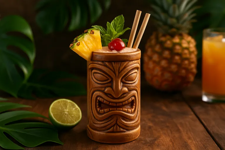 Wat zijn tiki cocktails